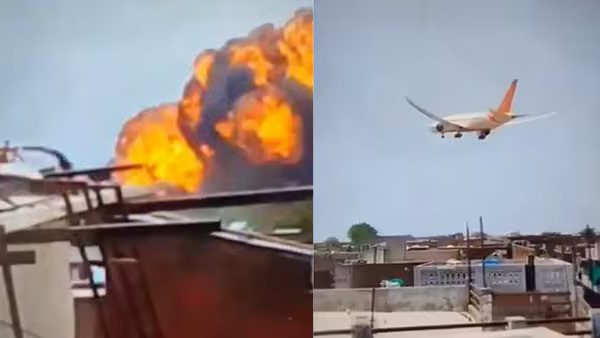Ahmedabad-London Air India Flight Crashes After Takeoff